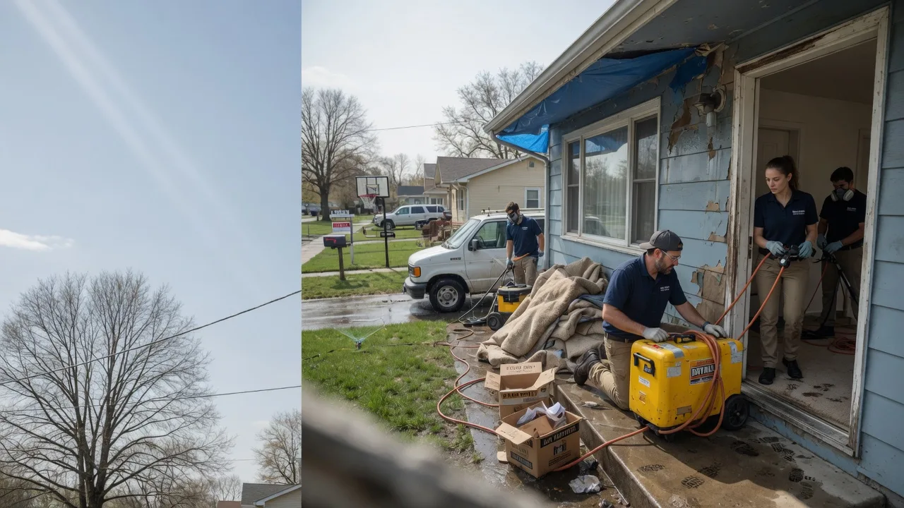 Basement Flood Cleanup in Dixon, NE near me